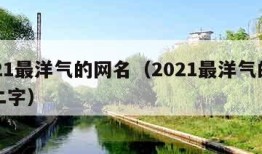 2021最洋气的网名（2021最洋气的网名二字）