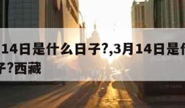 3月14日是什么日子?,3月14日是什么日子?西藏