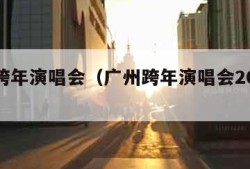 广州跨年演唱会（广州跨年演唱会2024节目单）